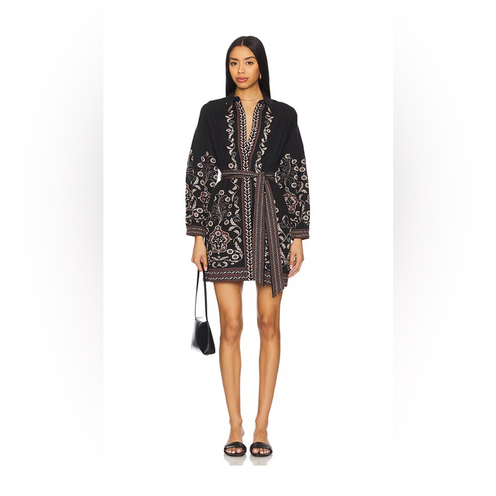 CLEOBELLA Anouk Mini Dress in Cardamon NWT Medium